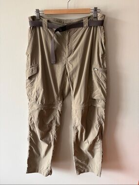 Columbia Convertible Hiking Pants Beige Size 34